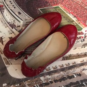 Red Mossimo flats